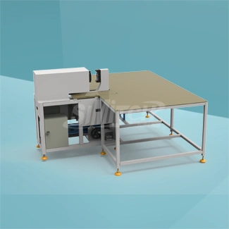 风阀轴支架铆接工作站